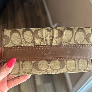 Vintage Coach Large Wallet